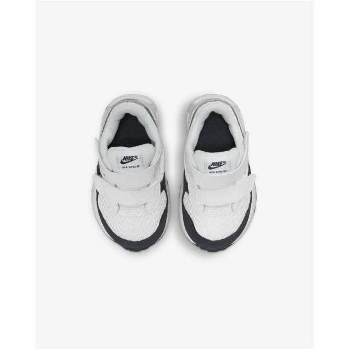 Zapatillas de Deporte para Bebés Nike Air Max Systm Negro Blanco 5