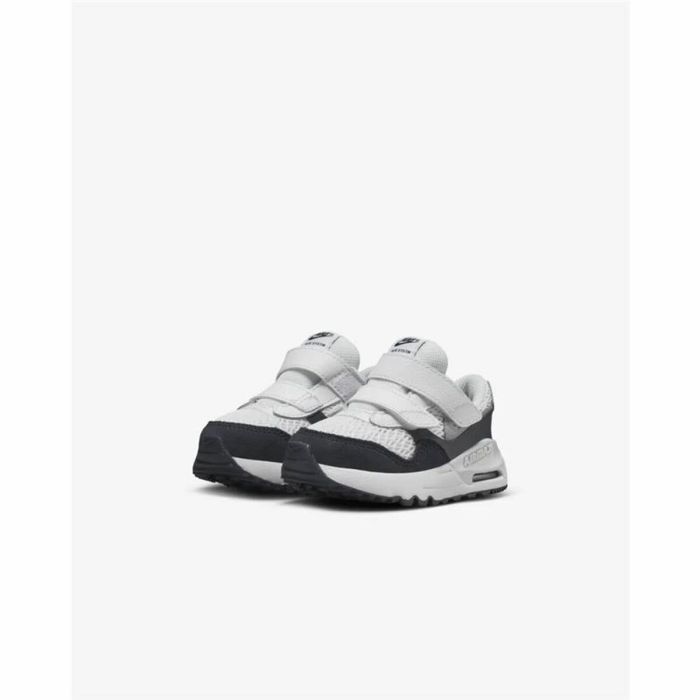 Zapatillas de Deporte para Bebés Nike Air Max Systm Negro Blanco 4
