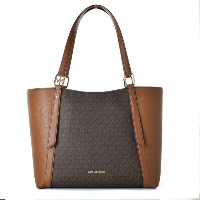 Bolso Mujer Michael Kors ARLO Marrón 29 x 32 x 16 cm Bolso Mujer Michael Kors ARLO Marrón 29 x 32 x 16 cm