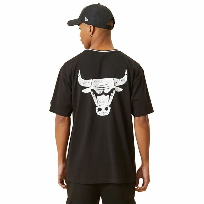 Camiseta de Manga Corta Hombre New Era Chicago Bulls Negro 3