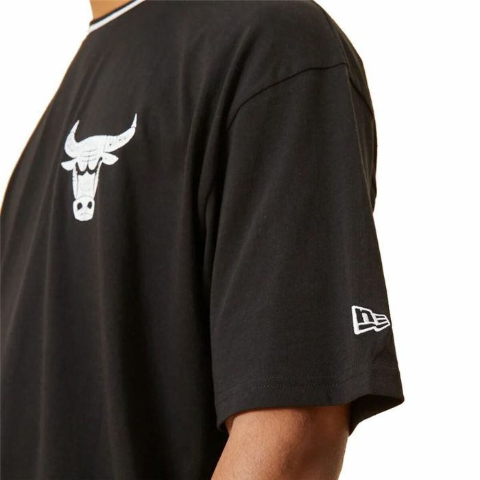 Camiseta de Manga Corta Hombre New Era Chicago Bulls Negro 2