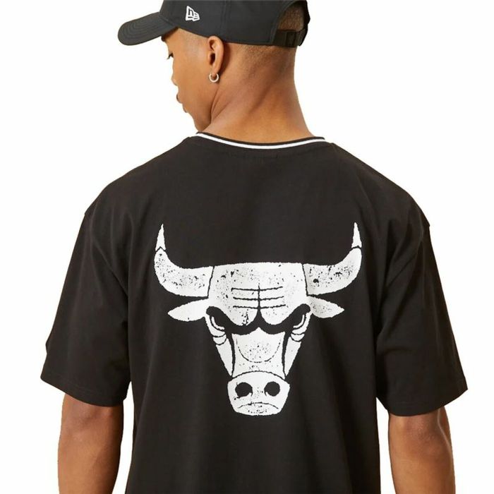 Camiseta de Manga Corta Hombre New Era Chicago Bulls Negro 1