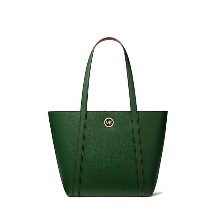 Bolso Mujer Michael Kors HADLEIGH Verde 29 X 30 X 8 CM