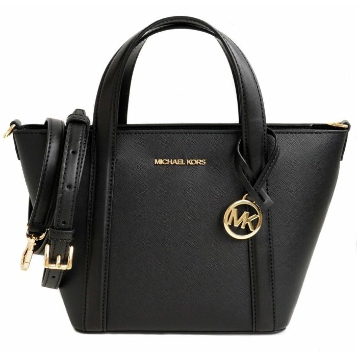 Bolso Mujer Michael Kors Pratt Negro 18 x 18 x 10 cm