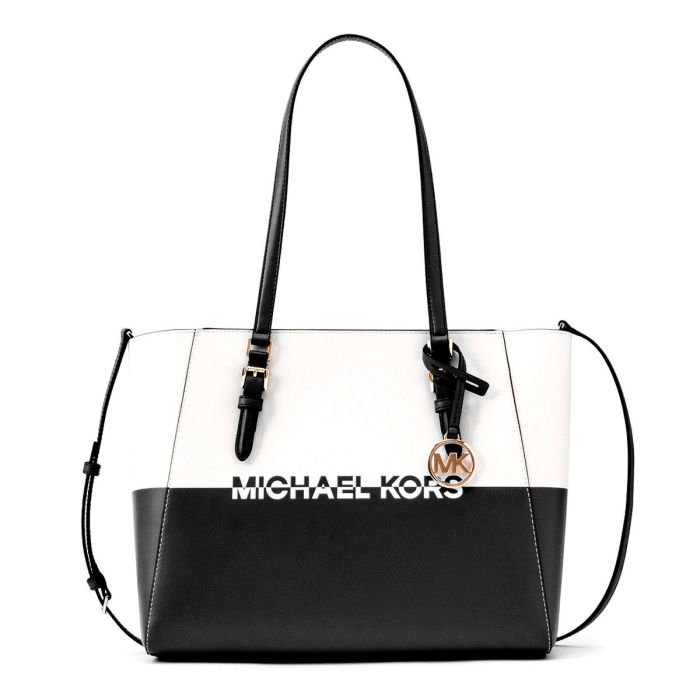 Bolso Mujer Michael Kors CHARLOTE Negro 27 x 34 x 11 cm