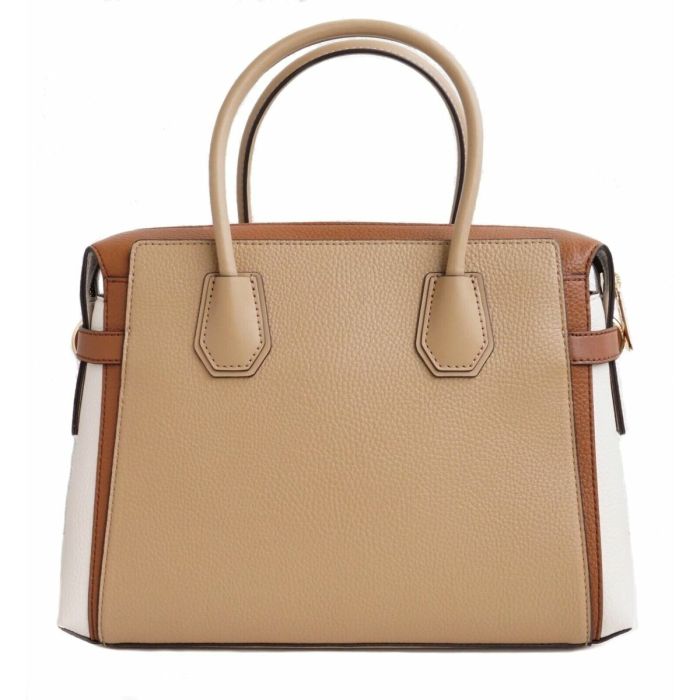 Bolso Mujer Michael Kors MERCER CAMEL MULTI Marrón 30 x 23 x 10 cm 2