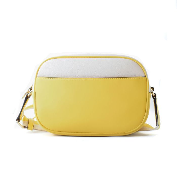 Bolso Bandolera Michael Kors JET SET TRAVEL Amarillo 22 x 15 x 6 cm 2