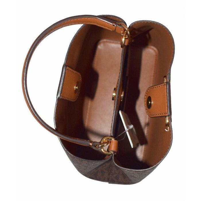 Bolso Mujer Michael Kors PRATT-BROWN Marrón 18 X 16 X 9 CM 1