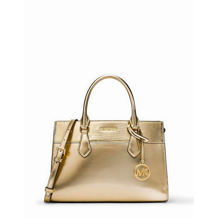 Bolso Mujer Michael Kors Sheila Dorado 29 x 20 x 11 cm