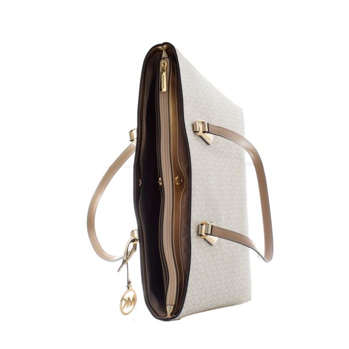 Bolso Mujer Michael Kors Sheila Beige 32 x 25 x 14 cm 1