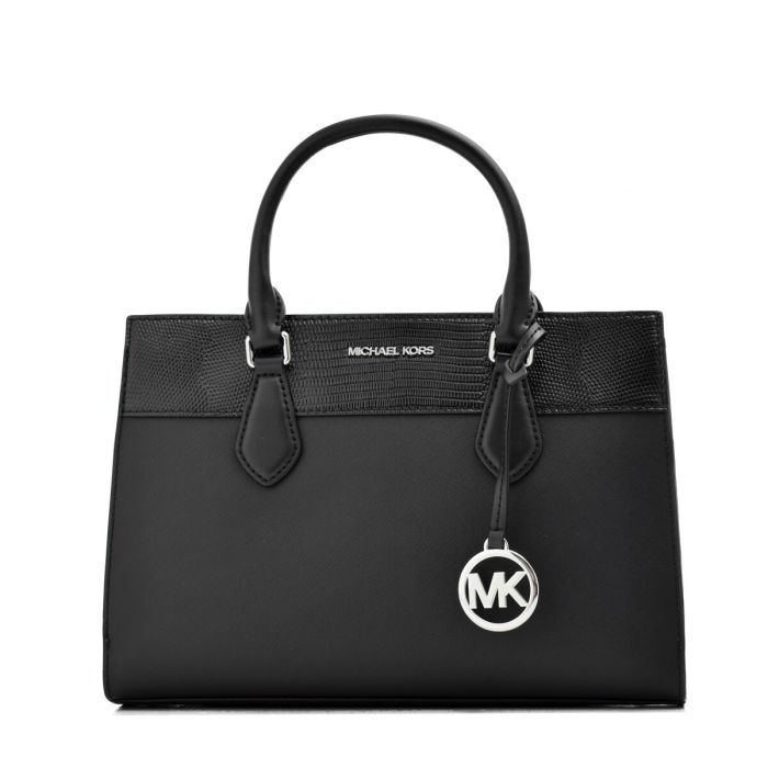 Bolso Mujer Michael Kors Sheila Negro 29 x 20 x 11 cm