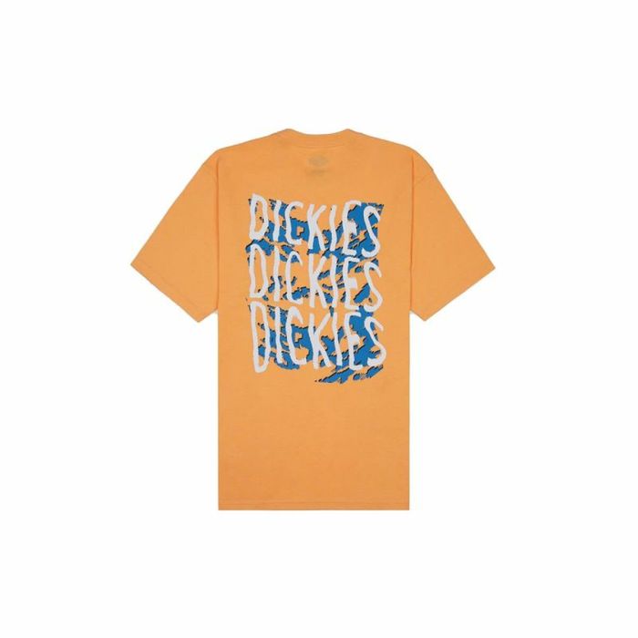 Camiseta de Manga Corta Dickies Creswell Naranja Hombre 4