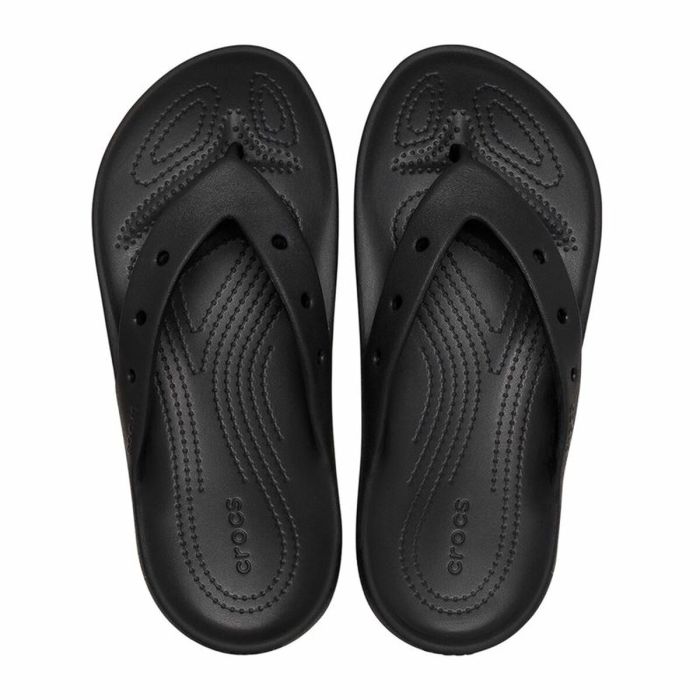 Chanclas para Niños Crocs Flip v2 Negro 2