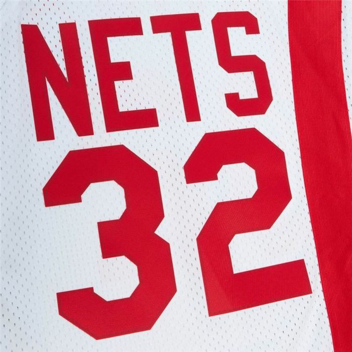 Camiseta de baloncesto Mitchell & Ness New York Nets Blanco 1