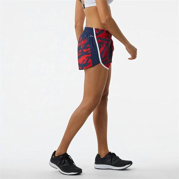 Pantalones Cortos Deportivos para Hombre New Balance Printed Accelerate Rojo 1