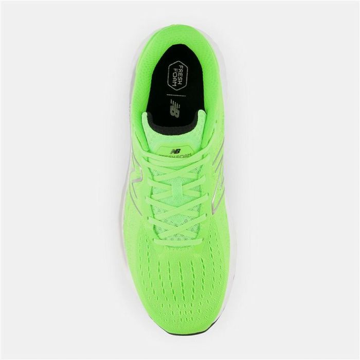 Zapatillas de Running para Adultos New Balance Fresh Foam Evoz v2 Hombre Verde limón 2