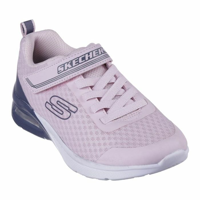 Zapatillas Deportivas Infantiles Skechers Microspec Max - Epic Brights Rosa Azul oscuro 1