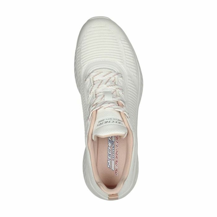 Zapatillas Deportivas Mujer Skechers Squad Air-Sweet Enco Blanco 3