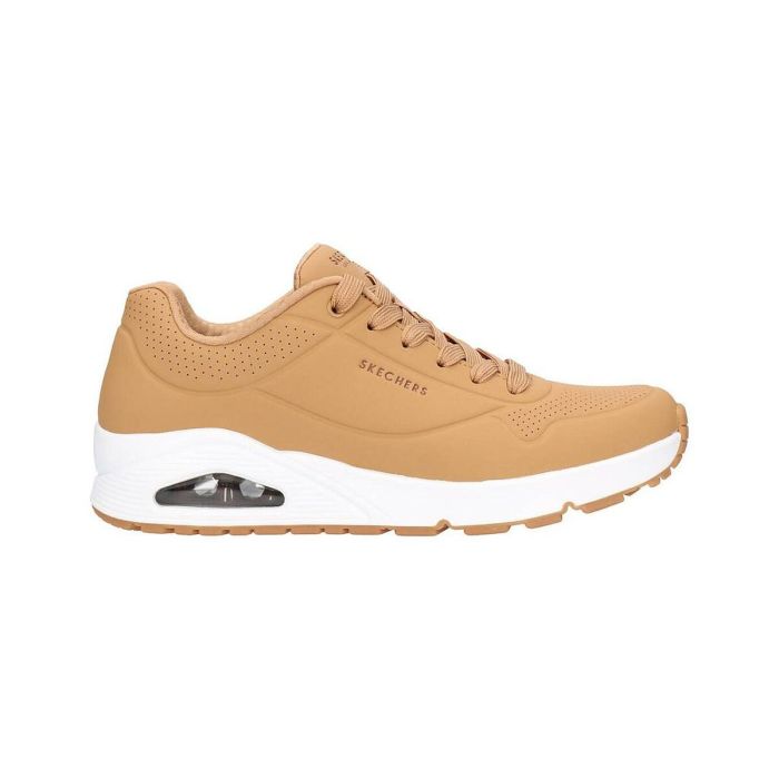 Zapatillas Deportivas Hombre Skechers UNO STAND 52458 TAN Marrón