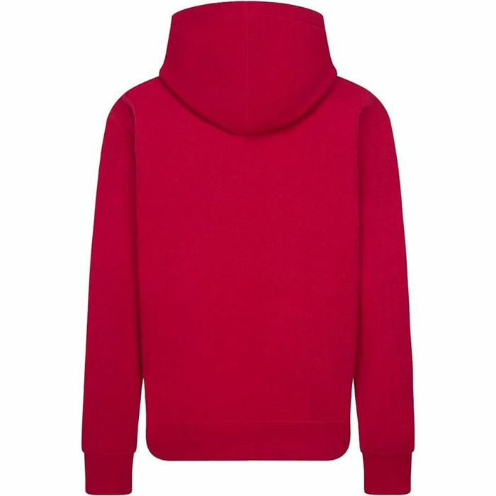 Sudadera Infantil Jordan Hbr Flc Po Rojo 1