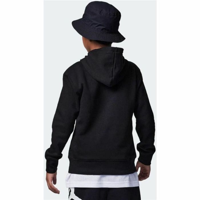 Sudadera Infantil Jordan Jordan Hbr Flc Po Negro 2