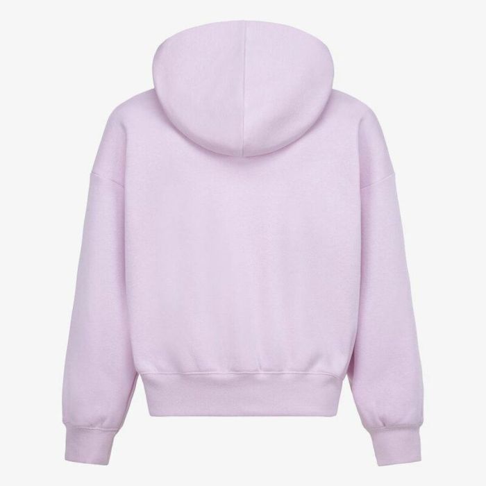 Sudadera con Capucha Niña Jordan Icon Play Blanco Lavanda 2