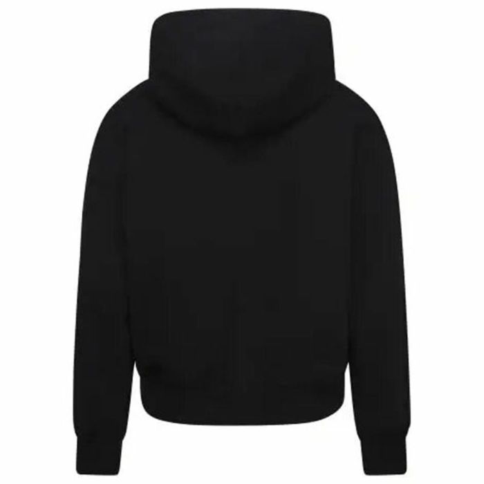 Sudadera con Capucha Niña Jordan Icon Play Blanco Negro 2