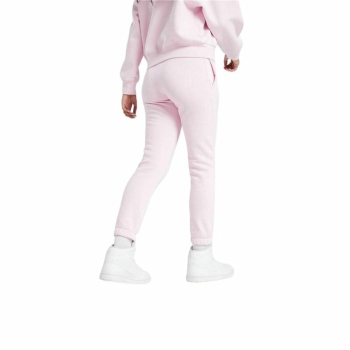 Pantalón Deportivo Infantil Jordan Icon Play Fleece Rosa 1