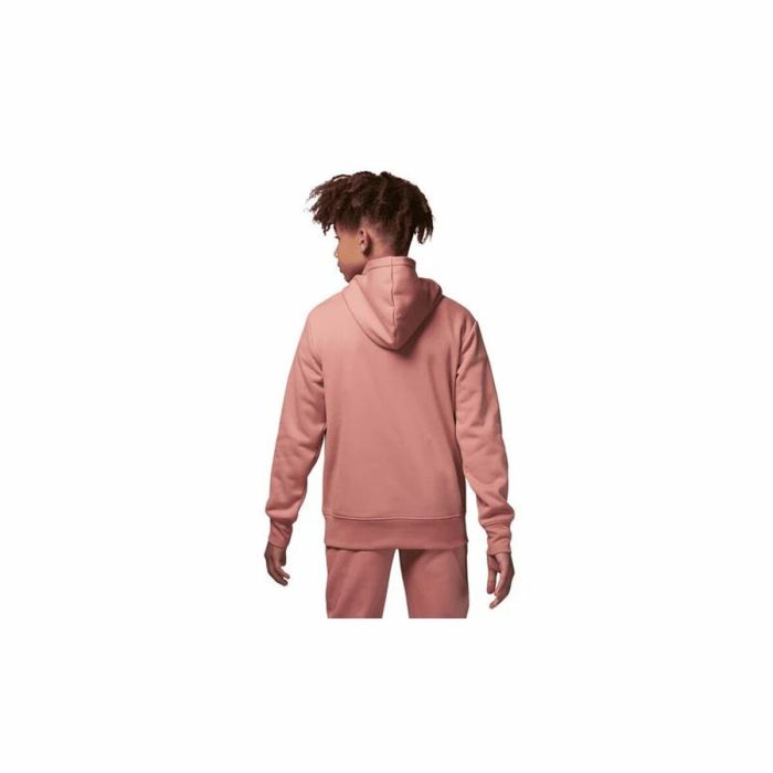 Sudadera con Capucha Niña Jordan Jumpman Sustainable Blanco Rosa 3 Sudadera con Capucha Niña Jordan Jumpman Sustainable Blanco Rosa 3
