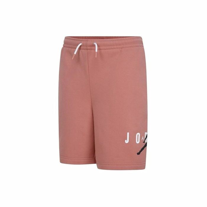 Pantalones Cortos Deportivos para Niños Jordan Jumpman Sustainable Rosa 1