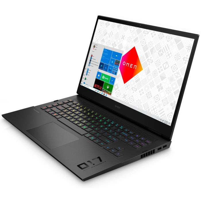 Notebook HP OMEN 17-ck0013ns Intel Core i7-11800H 32 GB RAM Qwerty Español 17,3" 1 TB SSD 2 Notebook HP OMEN 17-ck0013ns Intel Core i7-11800H 32 GB RAM Qwerty Español 17,3" 1 TB SSD 2