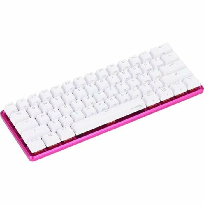 Teclado Hyperx Alloy Origins 60 Qwerty US Rosa 8 Teclado Hyperx Alloy Origins 60 Qwerty US Rosa 8