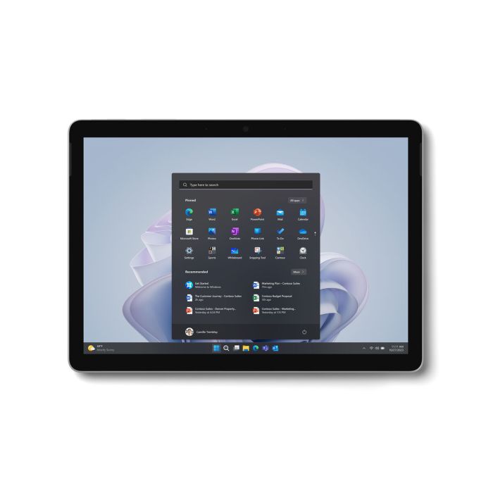 Tablet Microsoft Surface Go 4 10,5" Intel N200 8 GB RAM 256 GB Platino 1