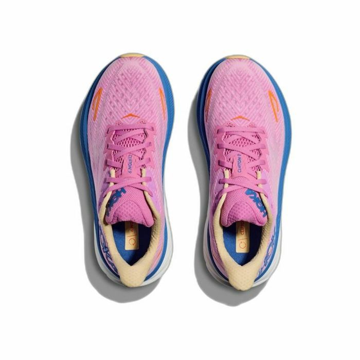 Zapatillas de Running para Adultos HOKA Clifton 9 Rosa oscuro Mujer 3