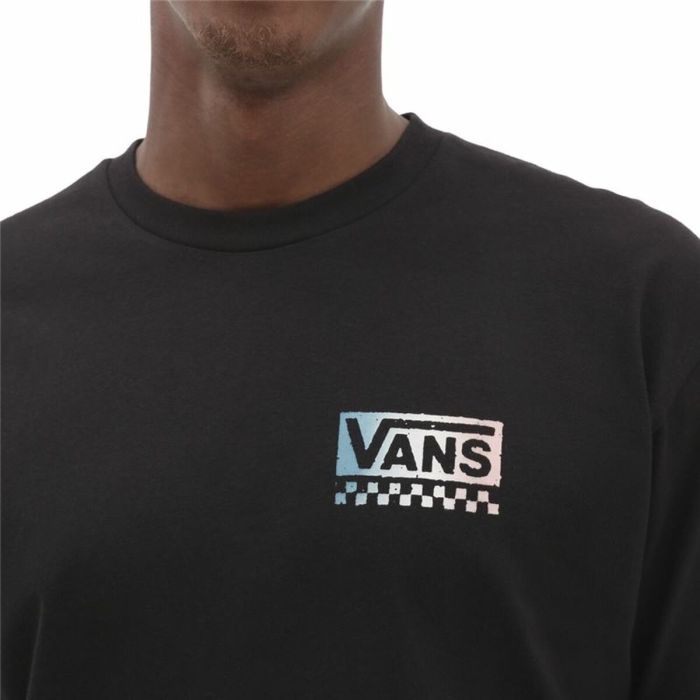 Camiseta de Manga Corta Vans Global Stack-B Negro Hombre 1