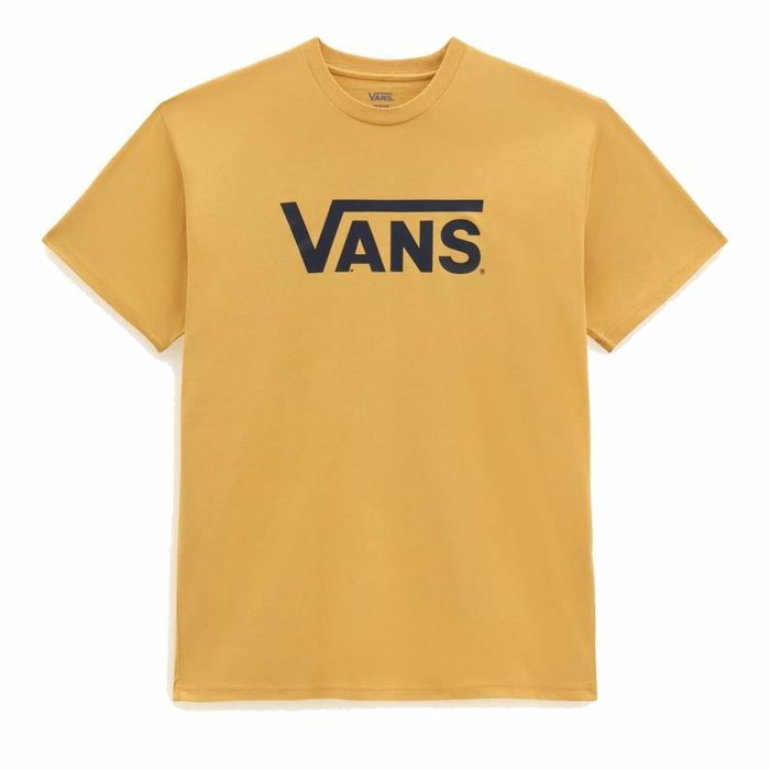 Camiseta de Manga Corta Hombre Vans Essential Visor Sticker Amarillo Hombre Unisex