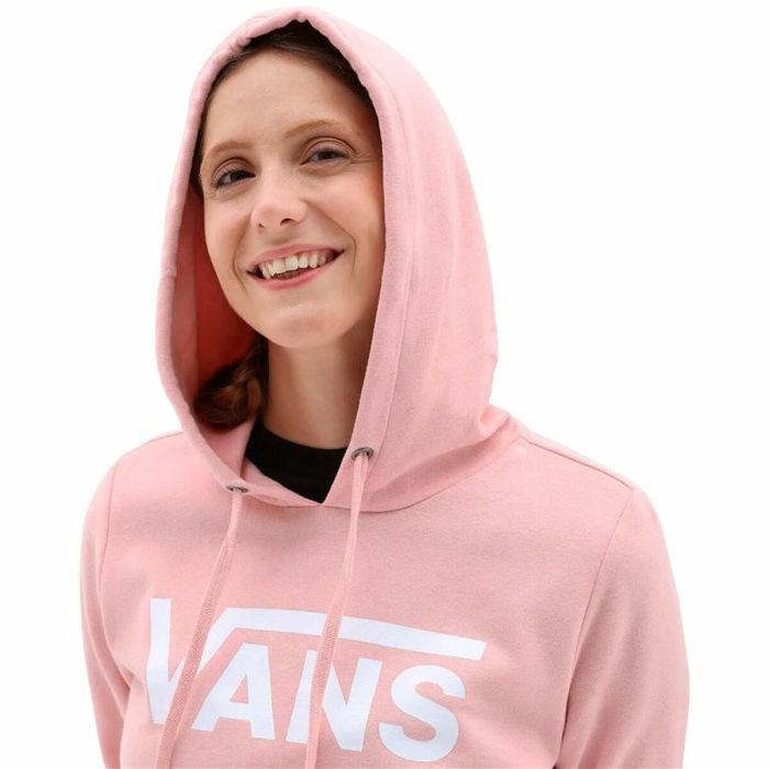 Sudadera con Capucha Mujer Vans Classic Rosa 3