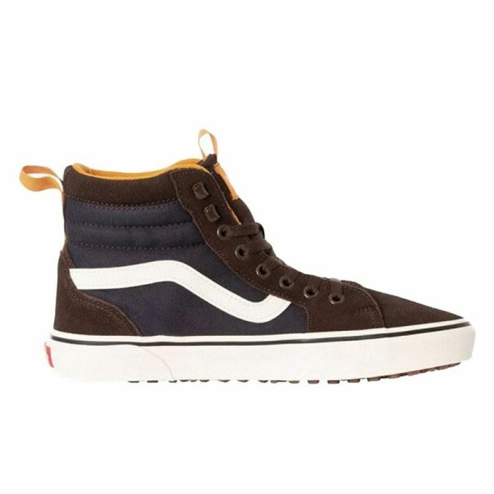 Vans high best sale top hombre marron