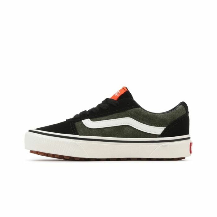 Zapatillas Casual Niño Vans Ward VansGuard Gris Naranja Negro 1