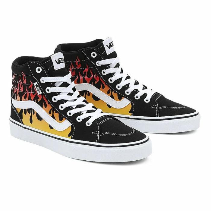 Zapatillas Casual Hombre Vans Filmore Hi Llama Negro 2 Zapatillas Casual Hombre Vans Filmore Hi Llama Negro 2