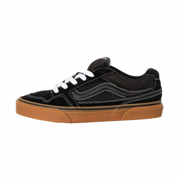 Zapatillas Casual Hombre Vans Caldrone Suedack Negro 3