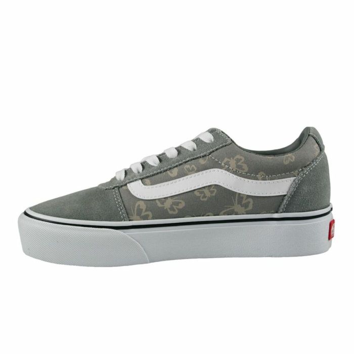 Zapatillas Casual Mujer Vans Ward Platform Azul 3