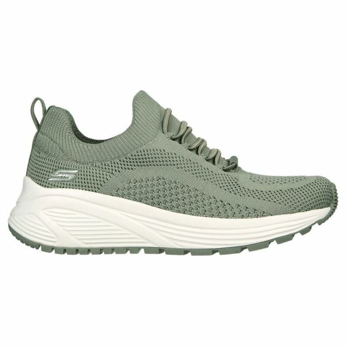 Zapatillas Deportivas Mujer Skechers Bobs Sparrow 2.0-All Verde Rosa