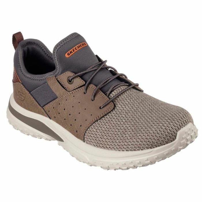 Zapatillas Deportivas Hombre Skechers Solvano - Caspian Marrón 1