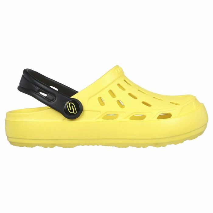 Zuecos de Playa Skechers Amarillo Niños