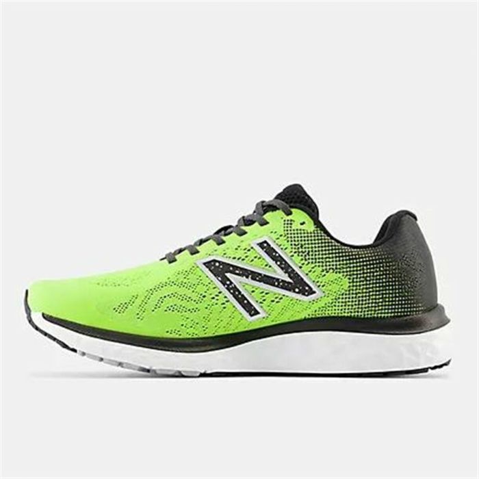 Zapatillas de Running para Adultos New Balance Foam 680v7 Hombre Verde limón 5