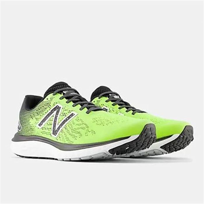 Zapatillas de Running para Adultos New Balance Foam 680v7 Hombre Verde limón 2