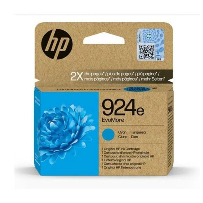 Hp Tinta Cian 800P Officejet Pro 8120, 8130 Series - 924E Alta Capacidad XL