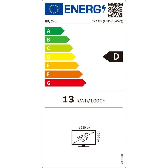 Monitor HP E22 G5 IPS 21,5" 2