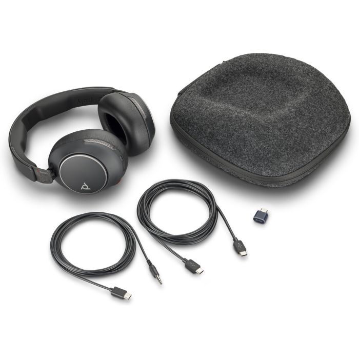 Auriculares Bluetooth Poly Voyager Surround 80 UC Negro 3